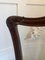 Antique Victorian Mahogany Dining Chairs, Set of 4 7
