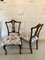 Antique Victorian Mahogany Dining Chairs, Set of 4 2