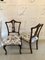 Antique Victorian Mahogany Dining Chairs, Set of 4, Image 2