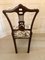 Antique Victorian Mahogany Dining Chairs, Set of 4, Image 3