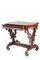 Antique Carved Mahogany Centre Table, 1850s 2