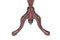 Antique Carved Mahogany Torchere, Image 8