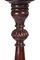 Antique Carved Mahogany Torchere, Image 5