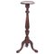 Antique Carved Mahogany Torchere, Image 1