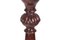 Antique Carved Mahogany Torchere 6