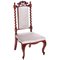 Antique Victorian Carved Mahogany Hall Chair, Image 1