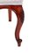 Silla de recibidor victoriana antigua de caoba tallada, Imagen 10