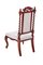 Antique Victorian Carved Mahogany Hall Chair, Image 2