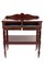 Antique Regency Mahogany 2-Drawer Serving Table, Image 2