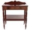 Antique Regency Mahogany 2-Drawer Serving Table, Image 1