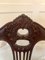 19th Century Victorian Mahogany Dining Chairs, Set of 4, Image 2