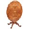 Antique Victorian Burr Walnut Tilt-Top Centre Table, 1850s 1