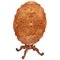 Tavolo antico in compensato vittoriano in radica di noce, metà XIX secolo, Immagine 1