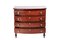Antique American Georgian Mahogany Bowfront Chest of Drawers, Image 2