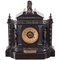 Large Victorian Marble Architectural Mantle Clock 1