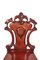 Antique William IV Mahogany Hall Chairs, Set of 2, Image 3