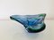 Vintage Blue and Green Glass Bowl by Josef Hospodka for Chribska, 1970s 6