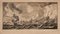 Naval Battle - Original Etching by R. Zeeman - 1940s 1940's, Image 1