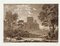 Landscape fromLiber Veritatis - Original B/W Etching after Claude Lorrain - 1815 1815 1