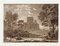 Landscape fromLiber Veritatis - Original B / W Incisione secondo Claude Lorrain - 1815-1815, Immagine 1