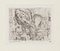 Nu - Gravure à la Main Colorée à la Main par Sergio Barletta - 20ème Siècle 20ème Siècle 1