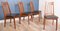 Danish Style Teak Dining Chairs in the Style of Niels Moller, 1960s, Set of 4 2