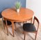 Teak Round Table & Tuck Under Chairs from Nathan, 1960s, Set of 5, Image 9