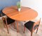 Teak Round Table & Tuck Under Chairs from Nathan, 1960s, Set of 5, Image 4