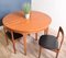 Teak Round Table & Tuck Under Chairs from Nathan, 1960s, Set of 5, Image 11