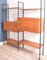 Teak Ladderax 2-Bay Wall System Shelving by Robert Heal for Staples, 1960s 1