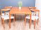 Rosewood and Teak Table & Chairs by H.W. Klein for Bramin, 1960s, Set of 5, Image 3