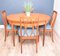 Teak Table & Chairs Set by Viktor Wilkins for G-Plan, 1960s, Set of 5, Immagine 5