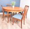 Teak Table & Chairs Set by Viktor Wilkins for G-Plan, 1960s, Set of 5, Image 2