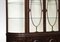 Large Antique Mahogany Bow Ended Display Cabinet 7