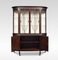 Large Antique Mahogany Bow Ended Display Cabinet 4