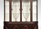 Large Antique Mahogany Bow Ended Display Cabinet 5