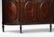 Large Antique Mahogany Bow Ended Display Cabinet, Image 9