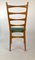 Mid-Century Danish Modern Ladder Back Dining Chairs, 1950s, Set of 6 6
