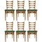 Mid-Century Danish Modern Ladder Back Dining Chairs, 1950s, Set of 6, Image 1