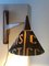 Mid-Century Wand- und Drehbare Holzlampe mit Schirm aus Andrew Martin Leinen, 1950er 10