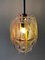 Lampe à Suspension Filament Mid-Century en Acrylique & Mono avec Accents Colorés, République Tchèque, 1950s 10