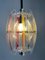 Mid-Century Acrylic & Mono Filament Pendant Lamp with Color Accents, Czech Republic, 1950s 8