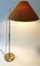 Lámpara de pie regulable de latón de JT Kalmar, 1964, Imagen 13