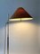 Lampada da terra regolabile in ottone di JT Kalmar, 1964, Immagine 12