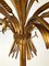 Italian Gilt Metal Candelabra Floor Lamp with Sheaf of Wheat Motif, 1963 10