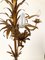 Italian Gilt Metal Candelabra Floor Lamp with Sheaf of Wheat Motif, 1963, Image 11