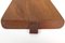 Triangular Walnut Cutting Board with Amboss Knife from Werkstätte Carl Auböck, 1950s, Set of 2 9