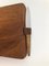 Triangular Walnut Cutting Board with Amboss Knife from Werkstätte Carl Auböck, 1950s, Set of 2, Image 5