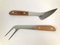 Mid-Century Carving Knife and Fork from Amboss, Austria, 1960s, Set of 2 3