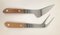 Mid-Century Carving Knife and Fork from Amboss, Austria, 1960s, Set of 2 2